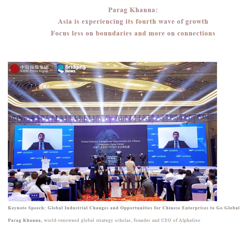 Asia is experiencing its fourth wave of growth focused less on boundaries and more on connections